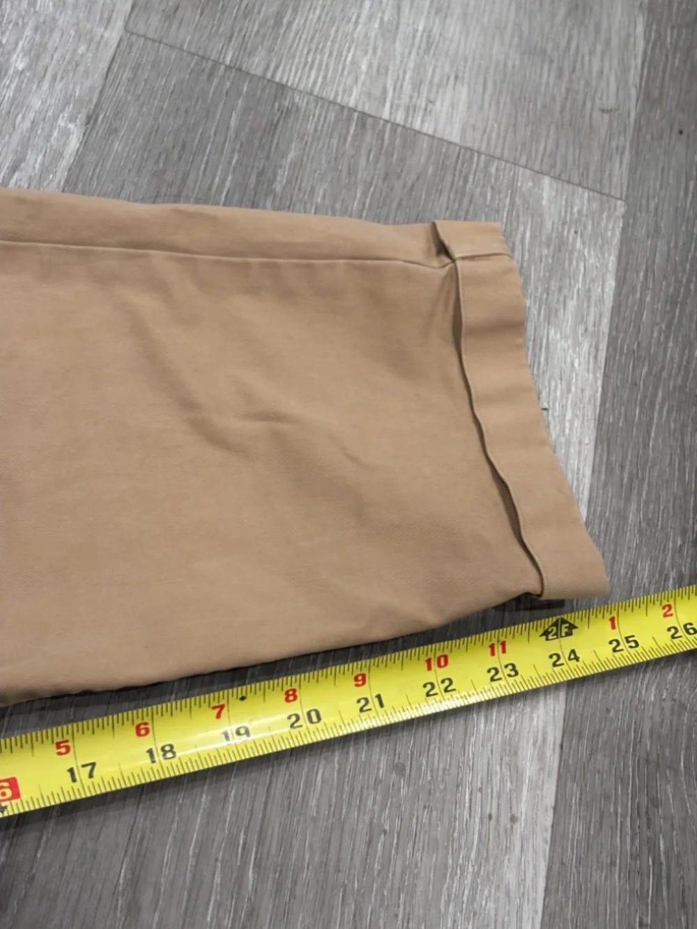 Alex Mill Standard Pleated Pant In Chino Vintage Khaki Cuffed Mens 31